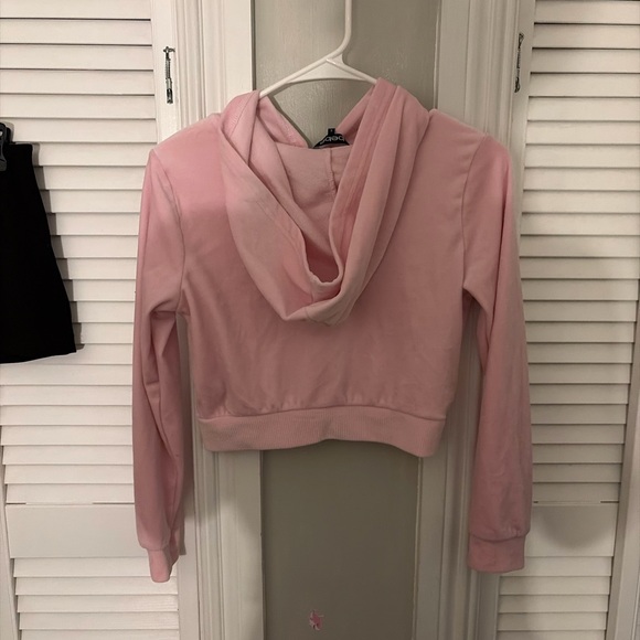 Bebe Baby Pink Zip-Up Jacket - Picture 2 of 3